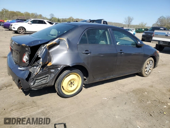 2009 Toyota Corolla with VIN JTDBL40E99J006440, listed as a Copart auction lot 53666405 with 190,060 mi miles and Salvage Title. Bid and sale history available at carsss.com. Image 3.