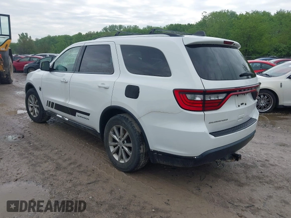 2017 Dodge Durango SXT with VIN 1C4RDHAG4HC737038, listed as a IAAI auction lot 42172631 with 281,483 mi miles and . Bid and sale history available at DreamBid. Image 3.