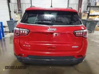 2020 Jeep Compass Latitude with VIN 3C4NJDBBXLT150326, listed as a Copart auction lot 48863555 with Not provided miles and Salvage title. Bid and sale history available at DreamBid. Image 6.