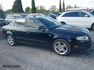 2007 Audi A4 2.0T with VIN WAUAF78E07A063080, listed as a IAAI auction lot 41896271 with 228,307 mi miles. Bid and sale history available at carsss.com. Image 13.