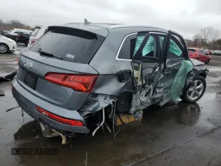 2020 Audi Q5 Prestige with VIN WA1CNAFY0L2091114, listed as a Copart auction lot 49658265 with Not provided miles and Salvage title. Bid and sale history available at DreamBid. Image 3.