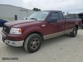 2005 Ford F-150 XL with VIN 1FTRF12W05NB05547, listed as a Copart auction lot 49312315 with 327,417 mi miles and Salvage Title. Bid and sale history available at carsss.com. Image 1.
