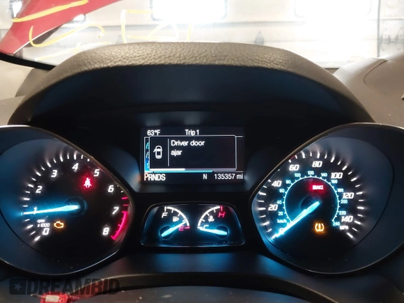 2013 Ford Escape SEL with VIN 1FMCU9HX0DUC09918, listed as a IAAI auction lot 42109934 with 135,357 mi miles and . Bid and sale history available at DreamBid. Image 7.