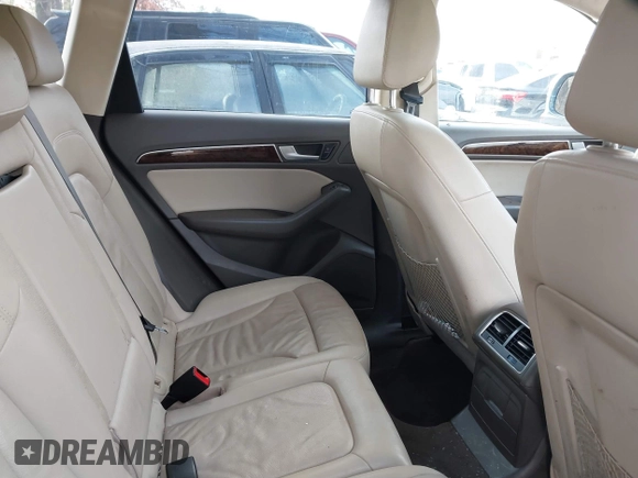 2015 Audi Q5 Premium with VIN WA1CFAFP3FA092157, listed as a IAAI auction lot 41229348 with 134,269 mi miles. Bid and sale history available at carsss.com. Image 8.