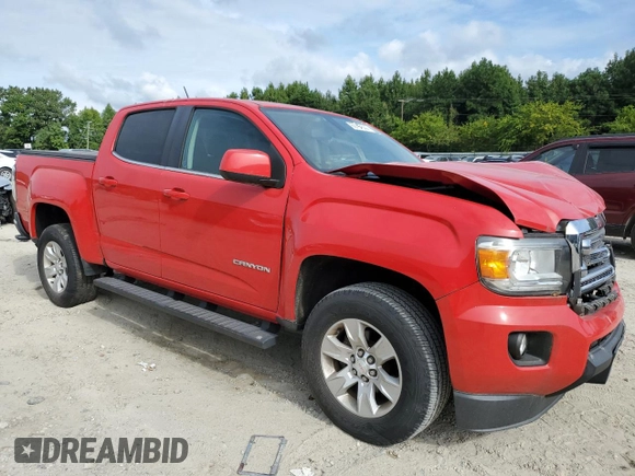 2015 GMC Canyon 2WD SLE with VIN 1GTG5BEA1F1154510, listed as a Copart auction lot 69799544 with 25,868 mi miles and Salvage Title. Bid and sale history available at carsss.com. Image 4.