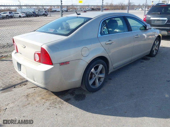 2011 Chevrolet Malibu LT w/1LT with VIN 1G1ZC5E17BF101493, listed as a IAAI auction lot 41508772 with 220,645 mi miles. Bid and sale history available at carsss.com. Image 4.