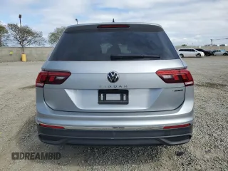 2024 Volkswagen Tiguan S with VIN 3VVFB7AX7RM114677, listed as a Copart auction lot 53037345 with 11,028 mi miles and Salvage title. Bid and sale history available at DreamBid. Image 6.