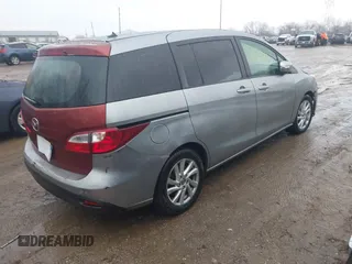 2015 Mazda 5 Sport with VIN JM1CW2BL4F0189484, listed as a IAAI auction lot 41123606 with Not Provided miles. Bid and sale history available at carsss.com. Image 4.