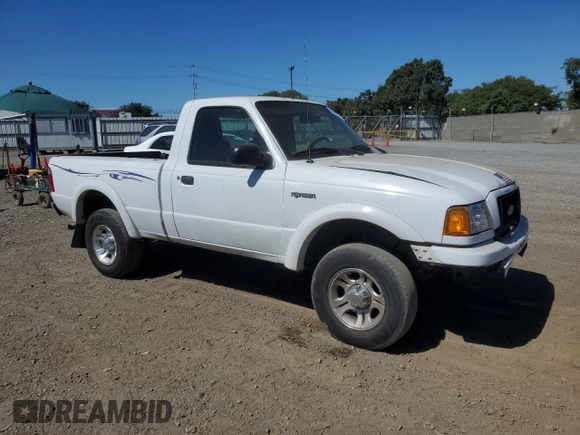 2004 Ford Ranger XL with VIN 1FTYR10U24PA08874, listed as a Copart auction lot 66931814 with 219,415 mi miles and Salvage title. Bid and sale history available at DreamBid. Image 4.