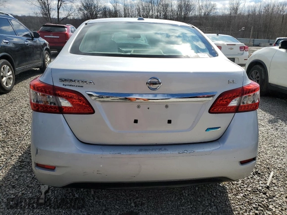 2013 Nissan Sentra SL with VIN 3N1AB7APXDL686062, listed as a Copart auction lot 48034515 with 108,578 mi miles and Non Repairable. Bid and sale history available at DreamBid. Image 6.