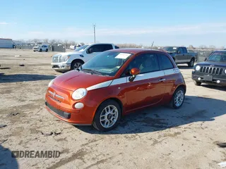 2014 FIAT 500 Pop with VIN 3C3CFFAR8ET169225, listed as a IAAI auction lot 41241741 with 126,860 mi miles. Bid and sale history available at carsss.com. Image 17.