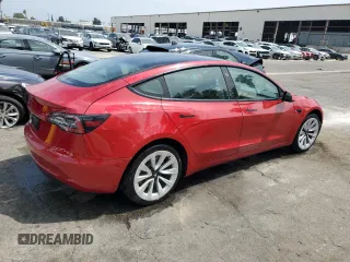 2022 Tesla Model 3 z VIN 5YJ3E1EA9NF304409, wystawiony jako Copart lot #58600755 z przebiegiem Nie podano mil oraz Szkoda całkowita • Salvage title. Historia ofert i sprzedaży dostępna na DreamBid. Obrazek 3.