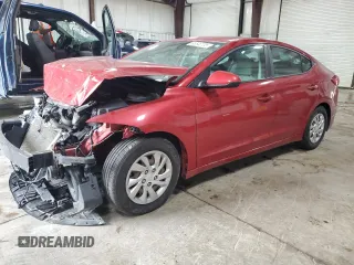 2017 Hyundai Elantra SE z VIN 5NPD74LF8HH115514, wystawiony jako Copart lot #58545735 z przebiegiem 111 307 mil mil oraz Szkoda całkowita • Salvage title. Historia ofert i sprzedaży dostępna na DreamBid. Obrazek 1.