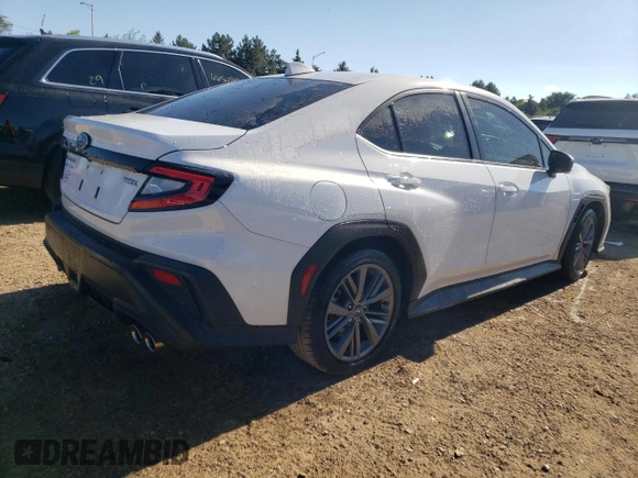2022 Subaru WRX z VIN JF1VBAB68N8023628, wystawiony jako Copart lot #65976834 z przebiegiem 17 463 mil mil oraz Szkody całkowita. Historia ofert i sprzedaży dostępna na DreamBid. Obrazek 3.
