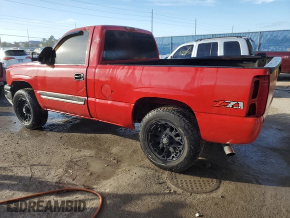 2003 Chevrolet Silverado 1500 LS with VIN 1GCEK14T33Z191293, listed as a Copart auction lot 76403634 with Not Provided miles and Salvage Title. Bid and sale history available at DreamBid. Image 2.
