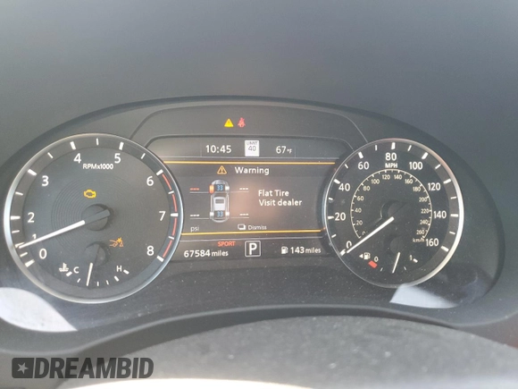 2022 Infiniti QX55 Sensory z VIN 3PCAJ5L32NF102705, wystawiony jako Copart lot #73725034 z przebiegiem 67 584 mil mil oraz Szkoda całkowita • Salvage title. Historia ofert i sprzedaży dostępna na DreamBid. Obrazek 9.