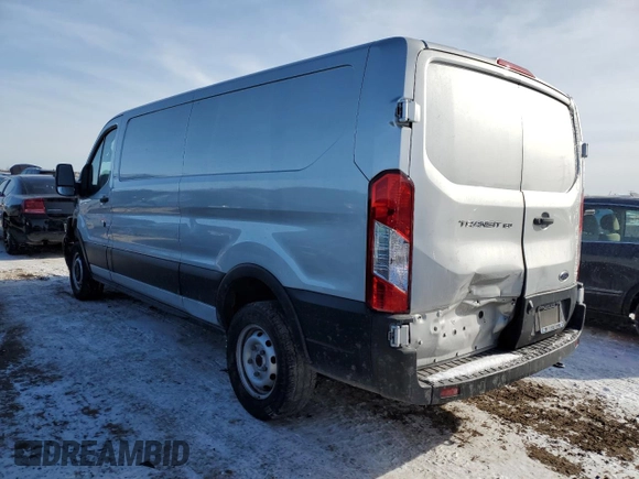 2021 Ford Transit Cargo with VIN 1FTYE1Y82MKA07059, listed as a Copart auction lot 44804965 with 43,980 mi miles and Salvage Title. Bid and sale history available at carsss.com. Image 2.