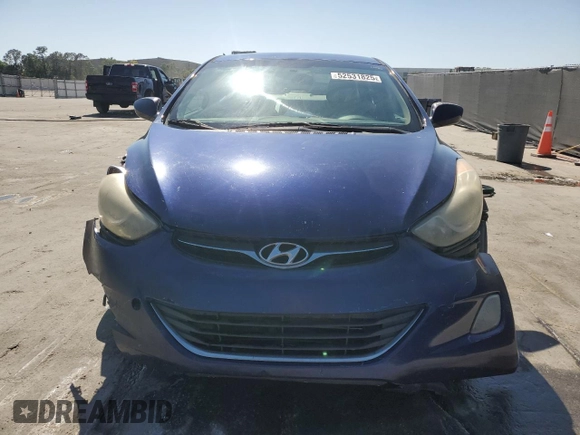 2013 Hyundai Elantra Limited with VIN 5NPDH4AE7DH179786, listed as a Copart auction lot 52531825 with 147,850 mi miles and Salvage Title. Bid and sale history available at DreamBid. Image 5.