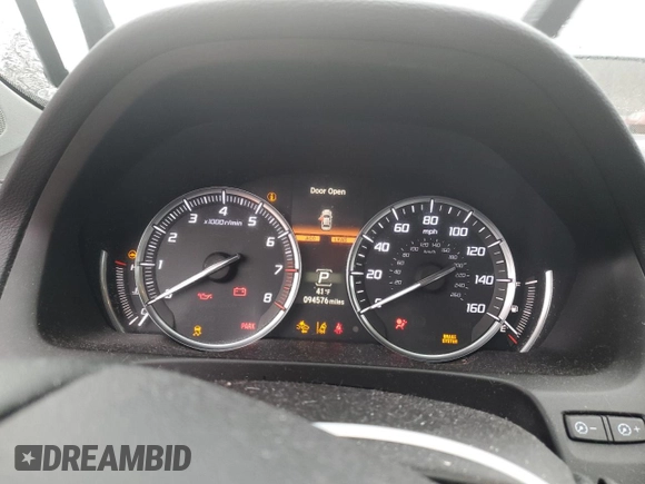 2015 Acura TLX V6 Advance with VIN 19UUB3F75FA000744, listed as a Copart auction lot 43177775 with 94,576 mi miles and Salvage Title. Bid and sale history available at carsss.com. Image 9.
