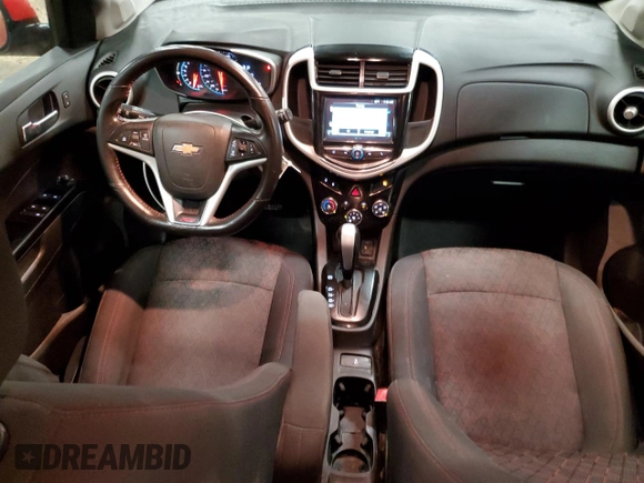 2017 Chevrolet Sonic LT with VIN 1G1JD6SH5H4165148, listed as a Copart auction lot 87233664 with 66,438 mi miles and Clean Title. Bid and sale history available at carsss.com. Image 8.