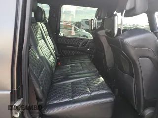 2016 Mercedes-Benz G-Class AMG G 63 with VIN WDCYC7DF9GX255095, listed as a Copart auction lot 46145585 with 78,847 mi miles and Salvage Title. Bid and sale history available at carsss.com. Image 10.
