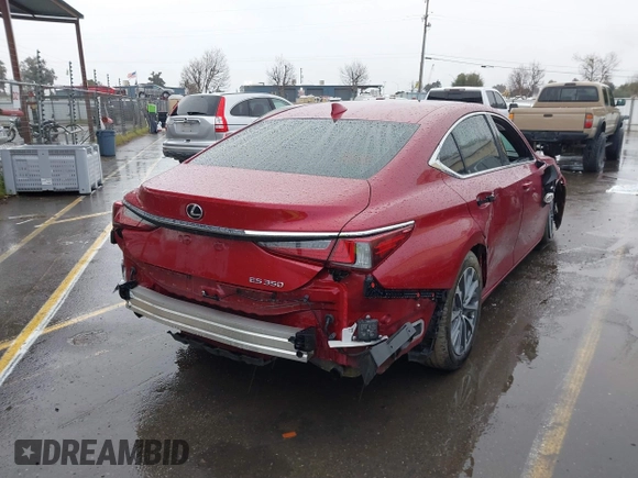 2022 Lexus ES 350 z VIN 58ACZ1B15NU119942, wystawiony jako IAAI lot #41785863 z przebiegiem 42 854 mil mil oraz . Historia ofert i sprzedaży dostępna na DreamBid. Obrazek 4.