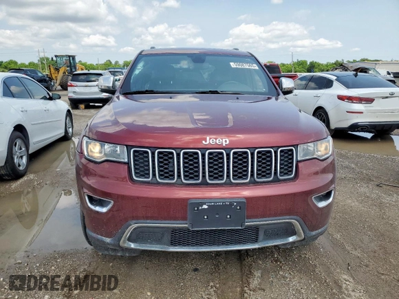 2022 Jeep Grand Cherokee Limited with VIN 1C4RJEBG9NC186848, listed as a Copart auction lot 59087565 with 52,900 mi miles and Salvage title. Bid and sale history available at DreamBid. Image 5.