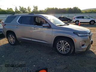2023 Chevrolet Traverse High Country with VIN 1GNEVNKW2PJ102529, listed as a Copart auction lot 57619025 with 13,279 mi miles and Clean title. Bid and sale history available at DreamBid. Image 4.