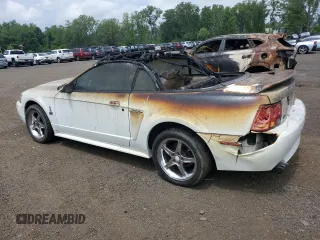 1999 Ford Mustang SVT Cobra z VIN 1FAFP46V6XF185040, wystawiony jako Copart lot #62527205 z przebiegiem Nie podano mil oraz Szkoda całkowita • Salvage title. Historia ofert i sprzedaży dostępna na DreamBid. Obrazek 2.