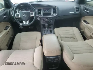 2014 Dodge Charger SE with VIN 2C3CDXBG9EH129799, listed as a Copart auction lot 50556275 with 167,061 mi miles and Salvage Title. Bid and sale history available at DreamBid. Image 8.