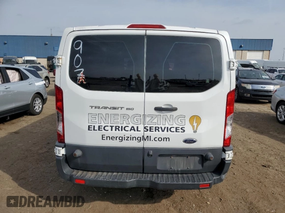 2017 Ford Transit z VIN 1FTYE9ZMXHKA20996, wystawiony jako Copart lot #78607064 z przebiegiem 84 166 mil mil oraz Czysty tytuł • Clean title. Historia ofert i sprzedaży dostępna na DreamBid. Obrazek 6.