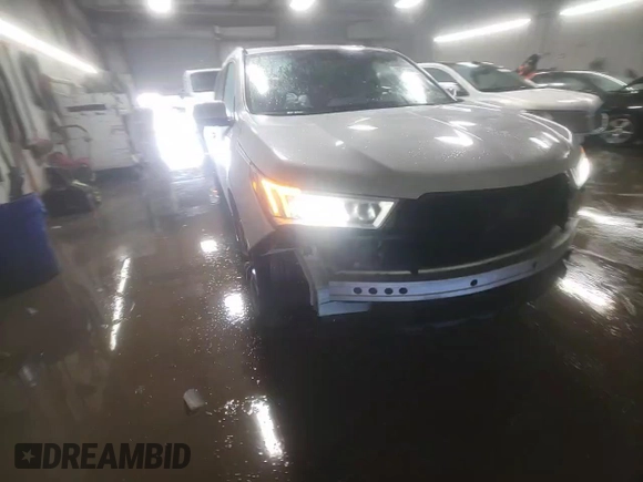 2020 Acura MDX Sport Hybrid w/Technology Pkg with VIN 5J8YD7H57LL001702, listed as a Copart auction lot 88760995 with 15,010 mi miles and Salvage Title. Bid and sale history available at carsss.com. Image 14.