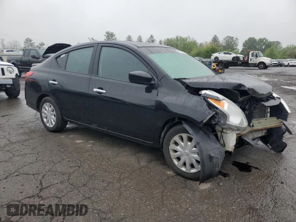 2016 Nissan Versa SV with VIN 3N1CN7APXGL887044, listed as a Copart auction lot 55904565 with 150,412 mi miles and Salvage Title. Bid and sale history available at DreamBid. Image 4.