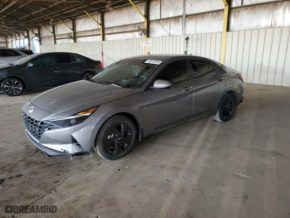 2022 Hyundai Elantra Essential with VIN KMHLM4AG4NU240863, listed as a Copart auction lot 49518505 with 38,986 mi miles and Salvage Title. Bid and sale history available at carsss.com. Image 1.