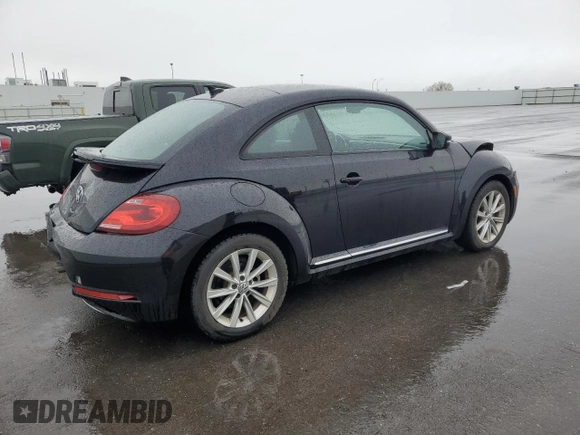 2017 Volkswagen Beetle SE with VIN 3VWJ17AT4HM630760, listed as a Copart auction lot 53664365 with 35,010 mi miles and Salvage Title. Bid and sale history available at DreamBid. Image 3.