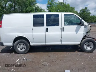2014 Chevrolet Express Cargo with VIN 1GCWGFCA2E1198370, listed as a IAAI auction lot 42143804 with Not provided miles and . Bid and sale history available at DreamBid. Image 12.