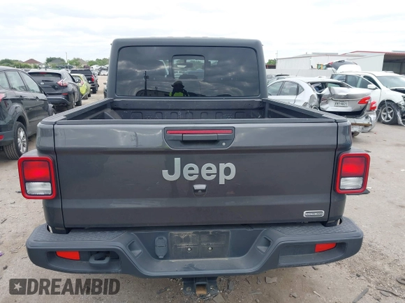 2020 Jeep Gladiator Overland with VIN 1C6HJTFG8LL166086, listed as a IAAI auction lot 42016222 with 102,232 mi miles and . Bid and sale history available at DreamBid. Image 16.