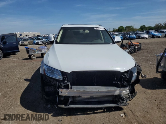 2016 Audi Q5 Premium Plus with VIN WA1L2AFP2GA137263, listed as a Copart auction lot 56501425 with 48,272 mi miles and Salvage title. Bid and sale history available at DreamBid. Image 5.