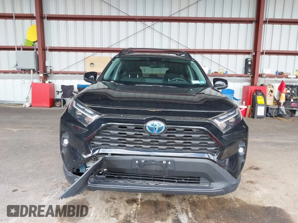 2023 Toyota RAV4 Hybrid XLE with VIN 2T3UWRFV4PW174201, listed as a IAAI auction lot 42452275 with 10,043 mi miles and . Bid and sale history available at DreamBid. Image 12.