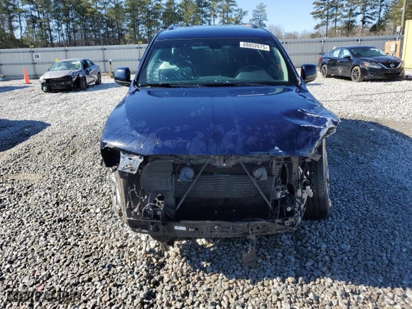 2017 Dodge Durango SXT with VIN 1C4RDHAG2HC740830, listed as a Copart auction lot 88852675 with 0 mi miles and Salvage Title. Bid and sale history available at carsss.com. Image 5.