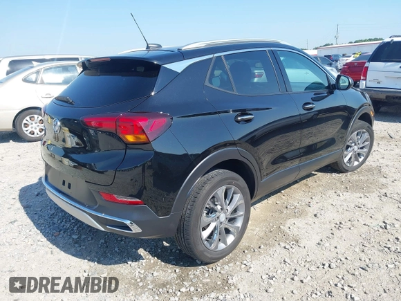 2023 Buick Encore GX Essence with VIN KL4MMFSL4PB075096, listed as a IAAI auction lot 42557102 with 28,826 mi miles and . Bid and sale history available at DreamBid. Image 4.