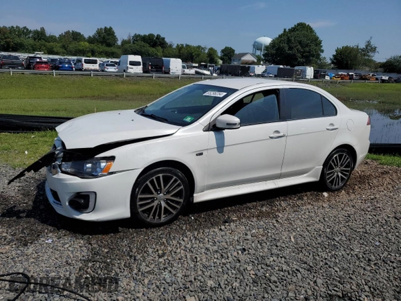 2017 Mitsubishi Lancer ES with VIN JA32V2FW8HU002843, listed as a Copart auction lot 65296254 with 67,310 mi miles and Salvage Title. Bid and sale history available at carsss.com. Image 1.