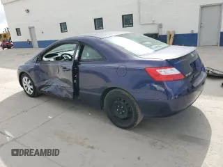 2008 Honda Civic Cpe LX with VIN 2HGFG12608H540888, listed as a Copart auction lot 51320165 with 114,292 mi miles and Salvage Title. Bid and sale history available at carsss.com. Image 2.