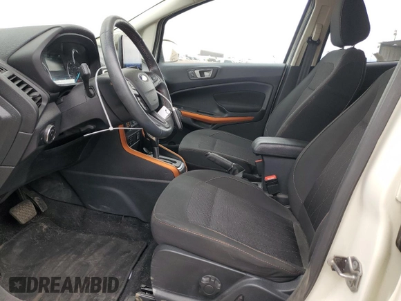 2021 Ford EcoSport SE z VIN MAJ6S3GL5MC397902, wystawiony jako Copart lot #55155135 z przebiegiem 17 181 mil mil oraz Szkoda całkowita • Salvage title. Historia ofert i sprzedaży dostępna na DreamBid. Obrazek 7.