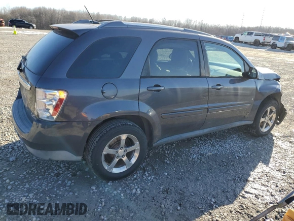 2007 Chevrolet Equinox LT with VIN 2CNDL63F076010228, listed as a Copart auction lot 46091495 with 214,968 mi miles and Salvage Title. Bid and sale history available at carsss.com. Image 3.
