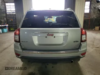 2017 Jeep Compass High Altitude with VIN 1C4NJDEB3HD107441, listed as a Copart auction lot 64303825 with 76,422 mi miles and Salvage title. Bid and sale history available at DreamBid. Image 6.