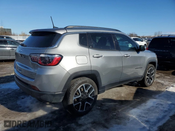 2020 Jeep Compass Limited z VIN 3C4NJDCB3LT220845, wystawiony jako Copart lot #46049615 z przebiegiem 120 609 mil mil oraz Czysty tytuł • Clean title. Historia ofert i sprzedaży dostępna na DreamBid. Obrazek 3.