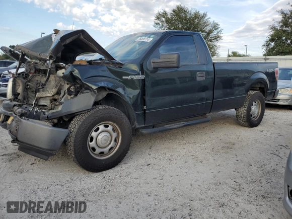 2014 Ford F-150 XL with VIN 1FTNF1EFXEKF10357, listed as a Copart auction lot 76498714 with 191,263 mi miles and Non Repairable. Bid and sale history available at carsss.com. Image 1.