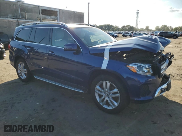 2019 Mercedes-Benz GLS with VIN 4JGDF6EEXKB235029, listed as a Copart auction lot 69483923 with 61,510 mi miles. Bid and sale history available at carsss.com. Image 4.