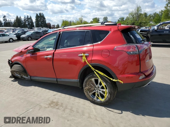 2016 Toyota RAV4 Limited z VIN JTMDFREV3GJ064501, wystawiony jako Copart lot #53970105 z przebiegiem Nie podano mil oraz Szkoda całkowita • Salvage title. Historia ofert i sprzedaży dostępna na DreamBid. Obrazek 2.